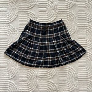 Hollister pleated plaid schoolgirl skirt